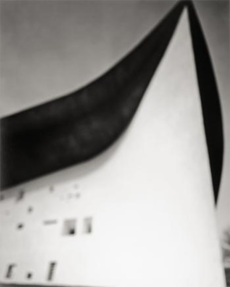 Chapel Of Notre Dame Du Haut (Le Corbusier), aus der Serie 'Architecture' by Hiroshi Sugimoto