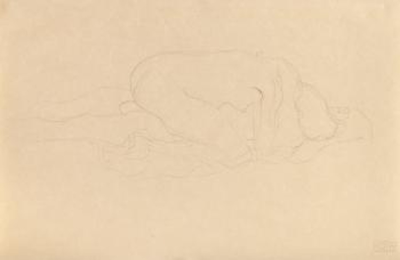 Liebespaar by Gustav Klimt