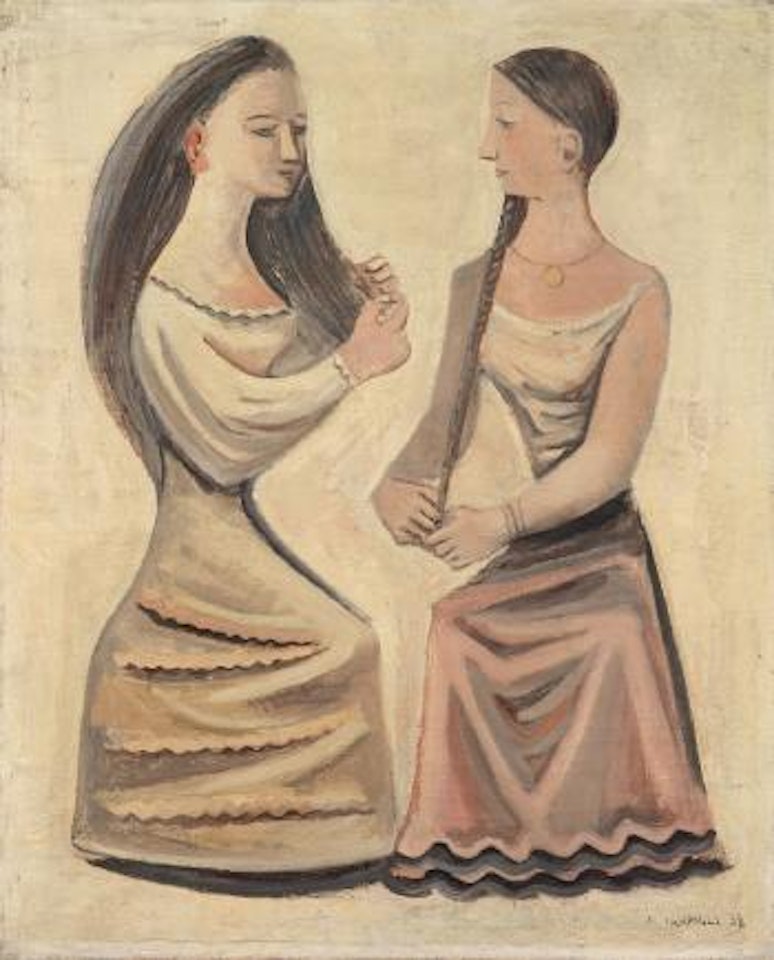 La coiffure by Massimo Campigli