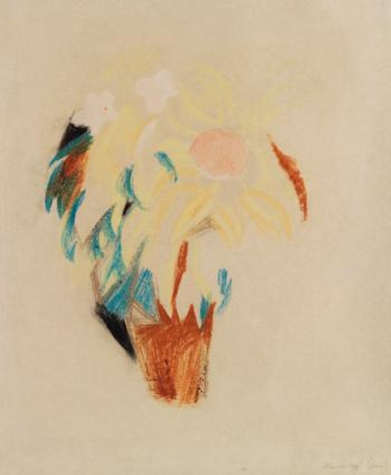 Blumentopf (groß) by August Macke