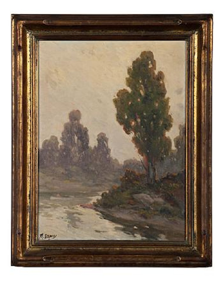 California riverbank by Angel Espoy