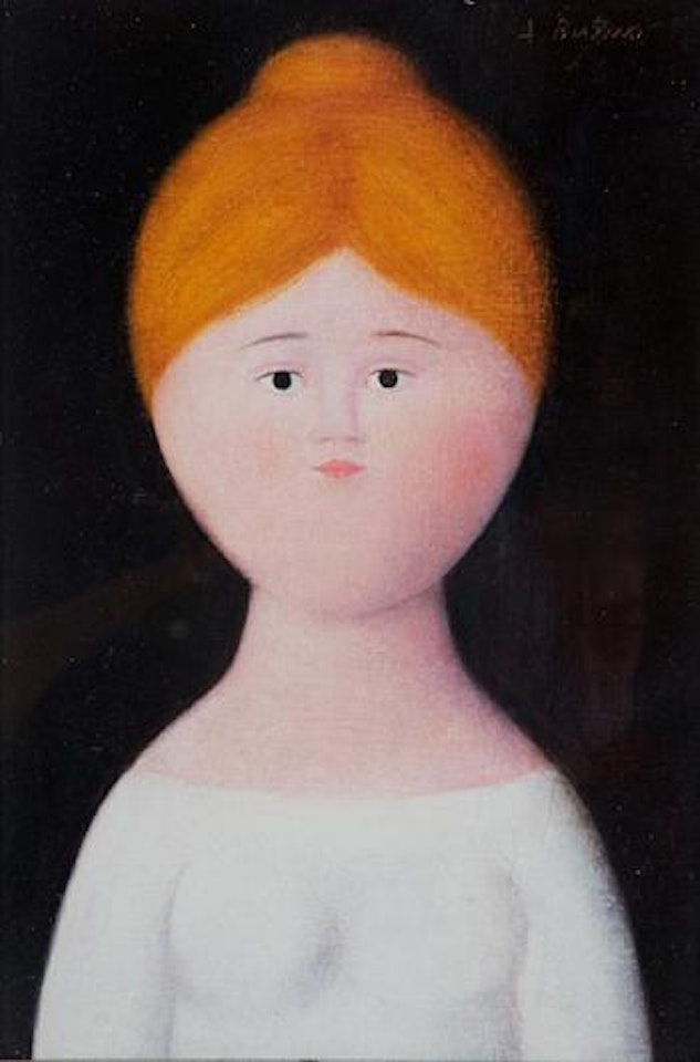 Fanciulla con i capelli rossi by Antonio Bueno