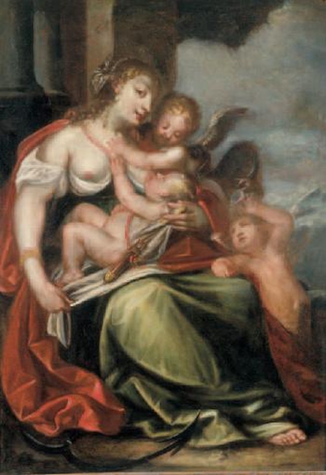 Venere e Cupido by Pietro Liberi