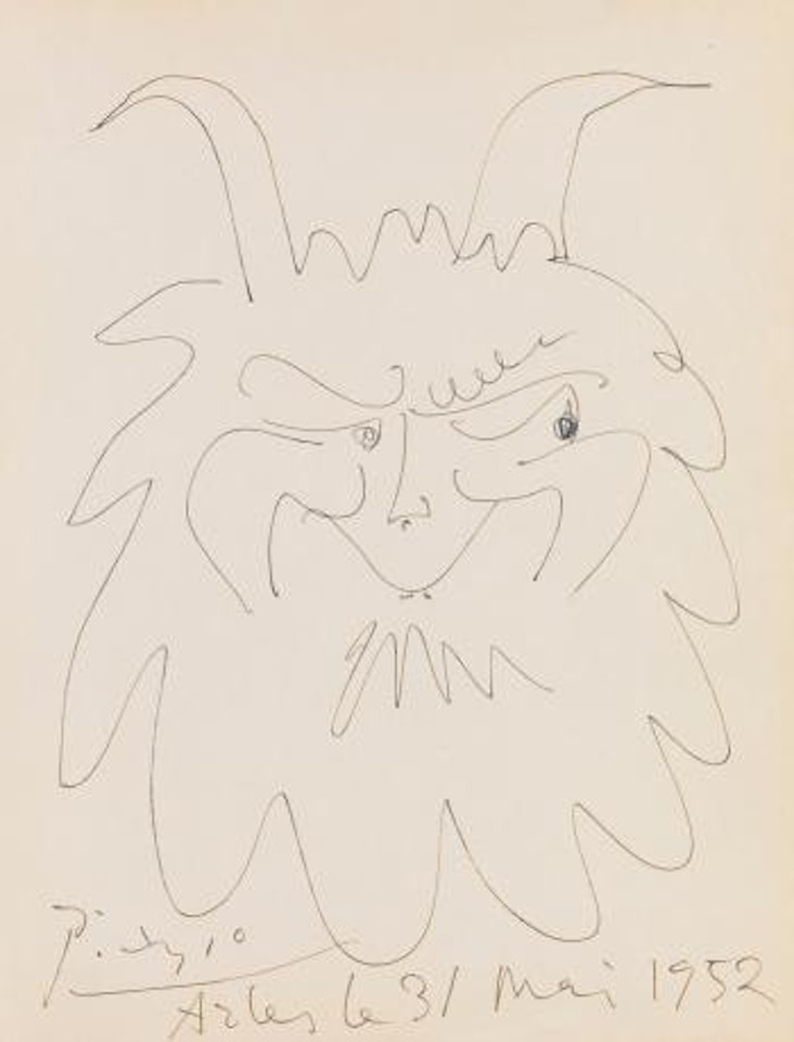 Faun by Pablo Picasso