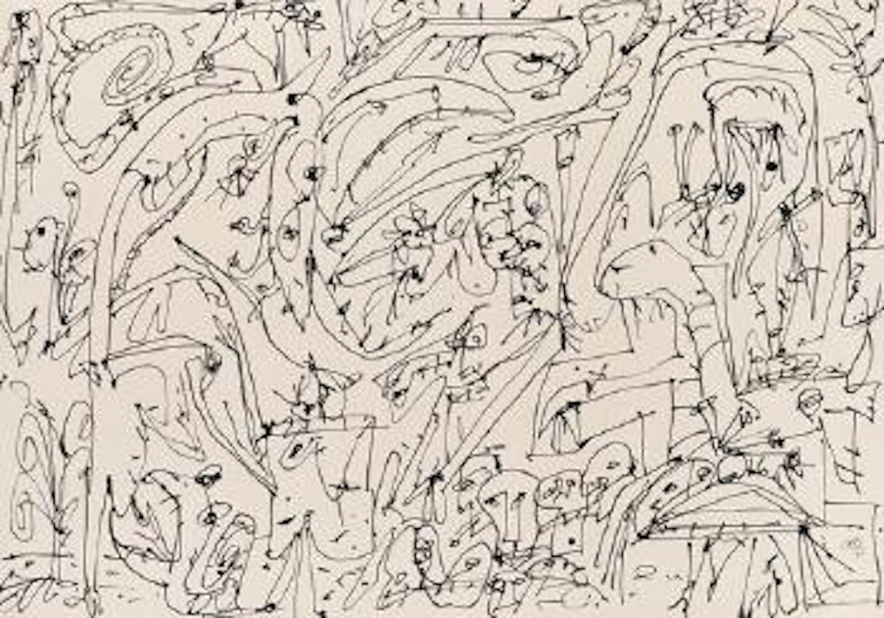 Ohne Titel by Antonio Saura