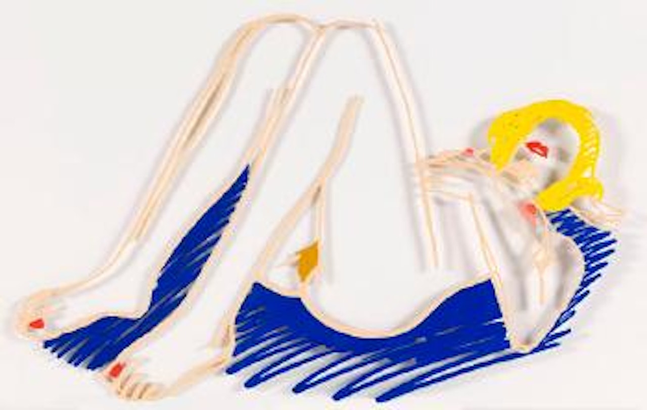 Blonde on Blanket Edition by Tom Wesselmann