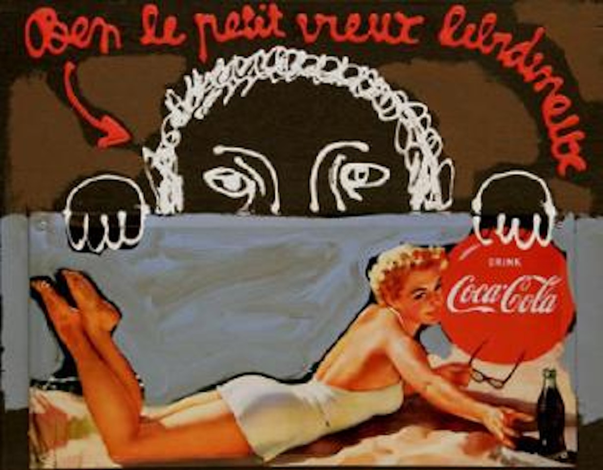 Le petit vieux libidineux by Ben Vautier