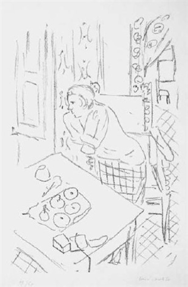Figure Dans Un Intérieur by Henri Matisse