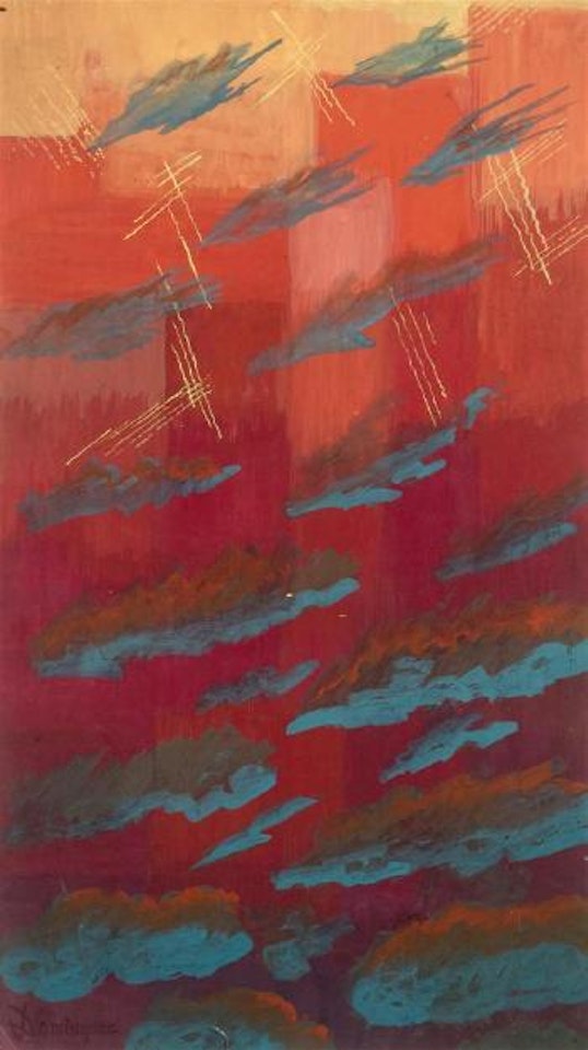 Ohne Titel (Eclair) by Oscar Dominguez