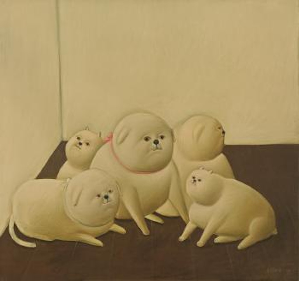 Perros by Fernando Botero