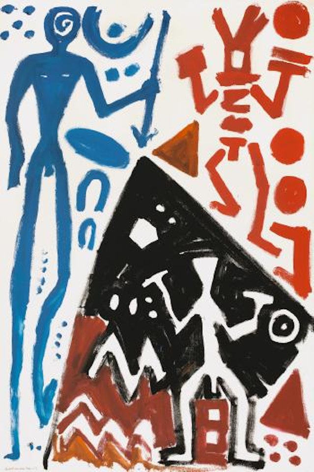 Abschied von einem Traum by A.R. Penck