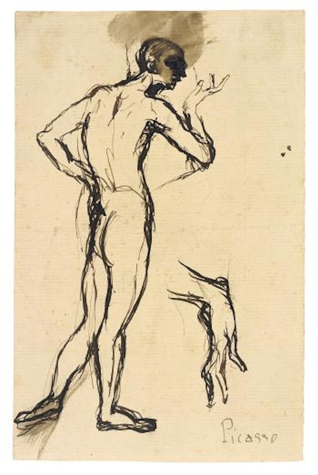 Homme Debout by Pablo Picasso