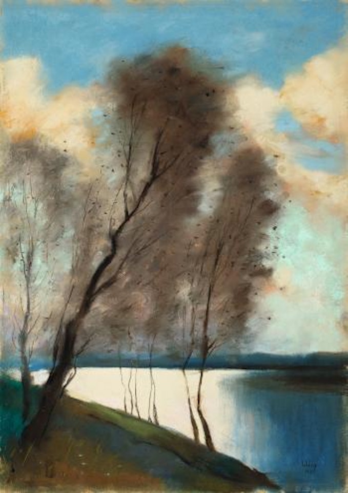 Motiv aus dem Grunewald by Lesser Ury