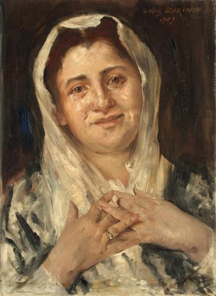 Frauenporträt by Lovis Corinth