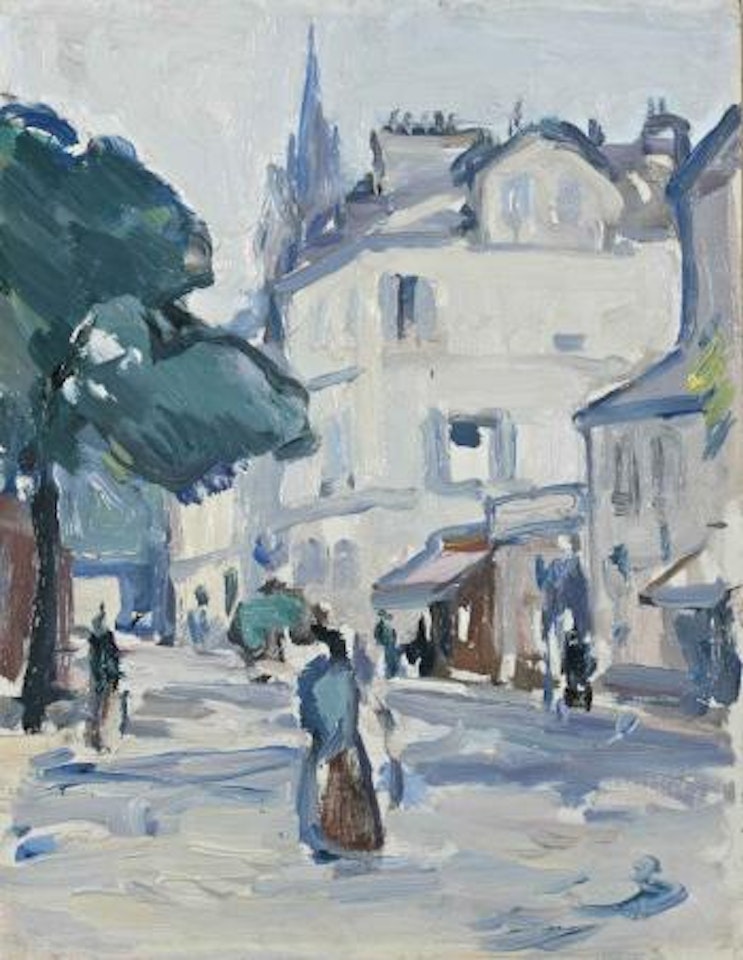 Street Scene, Paris by Samuel John Peploe