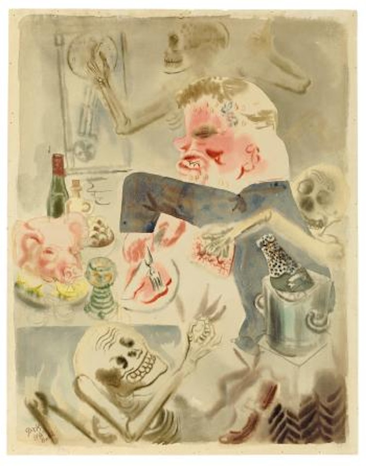 Völlerei by George Grosz