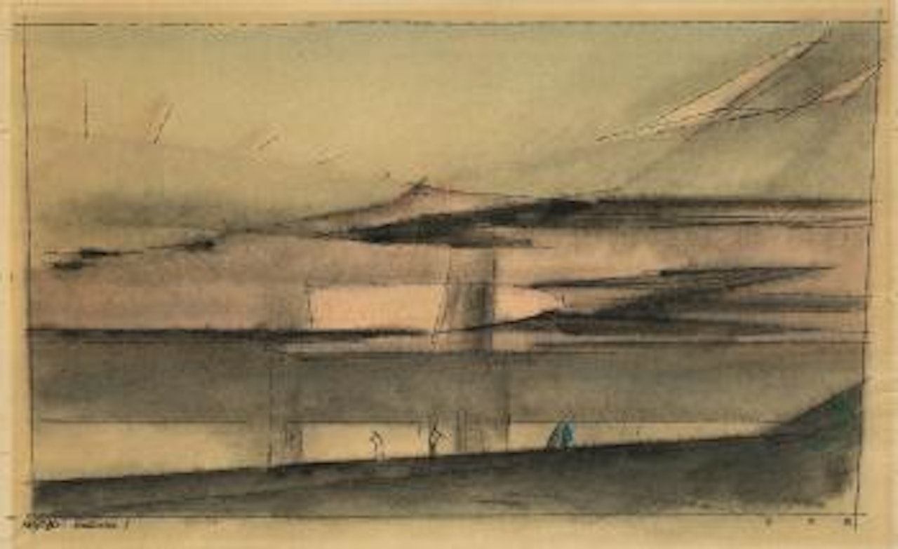 Abendwolke I by Lyonel Feininger