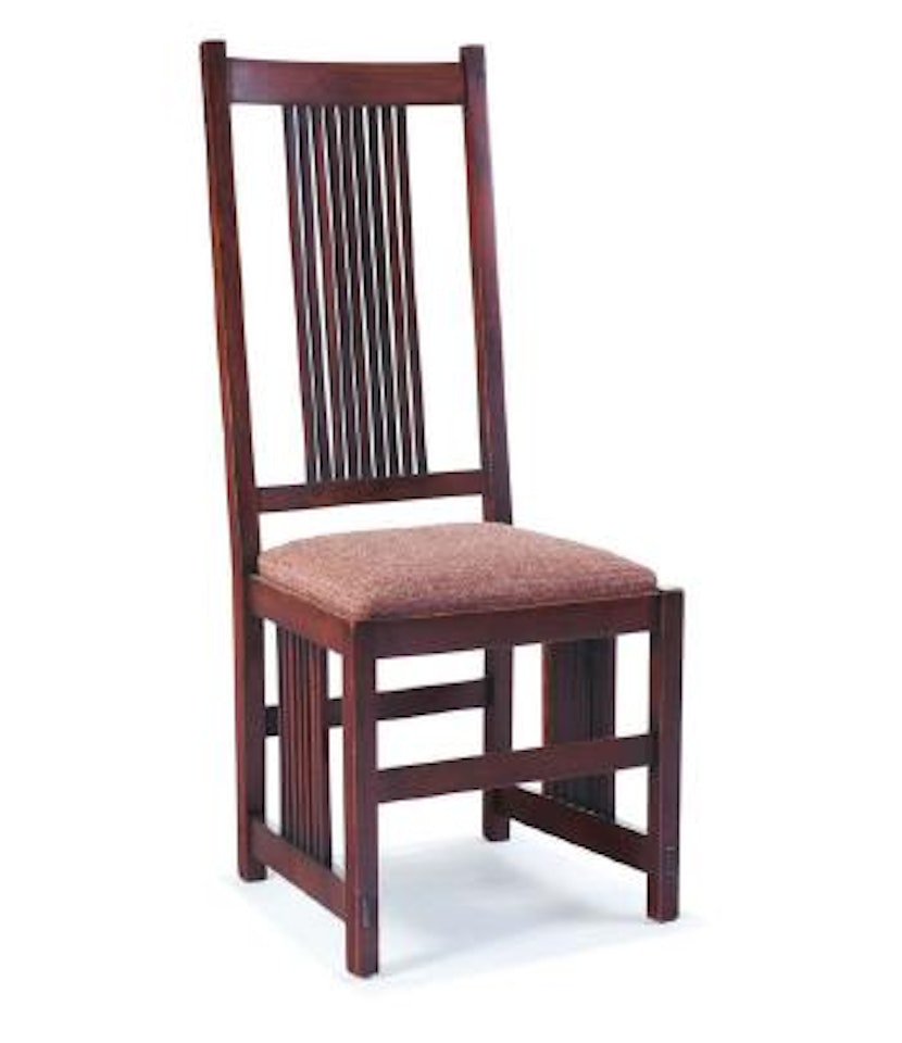 Side chair by Gustav Stickley