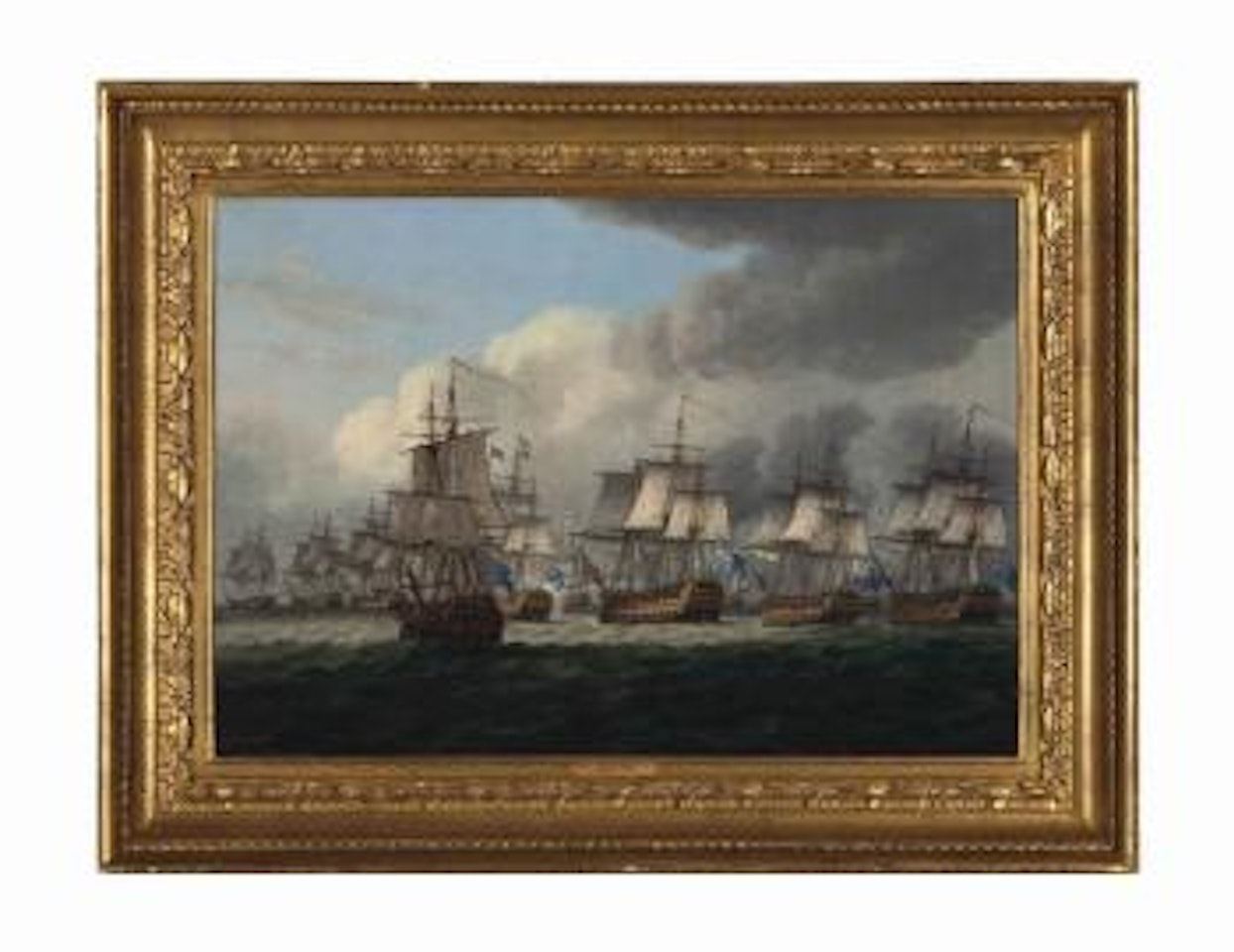The Battle Of Doggerbank, 5 August by Thomas Luny