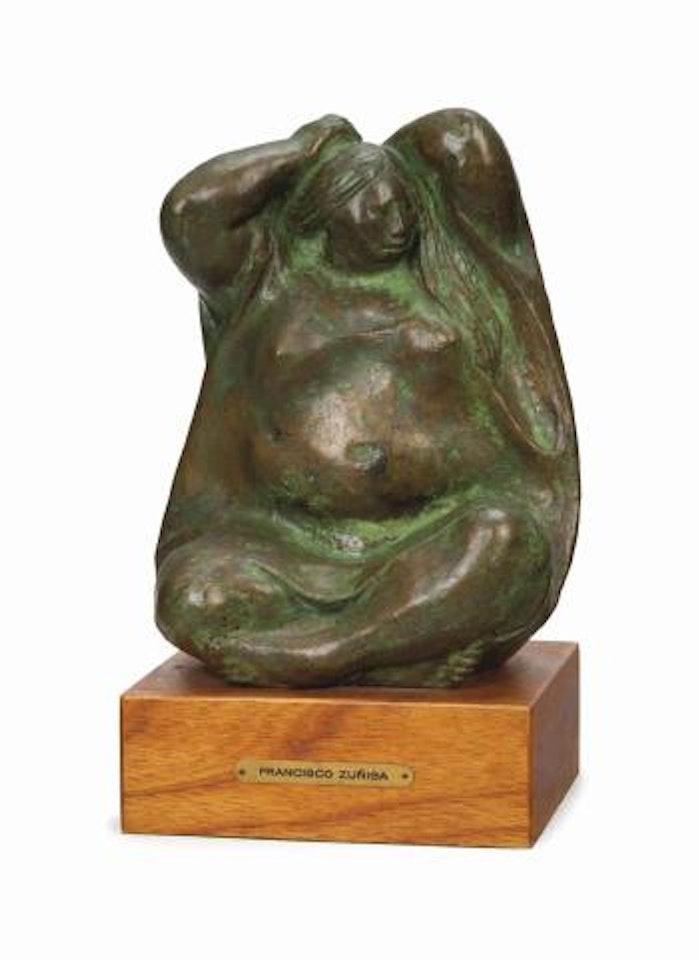 Mujer Peinádose by Francisco Zuñiga