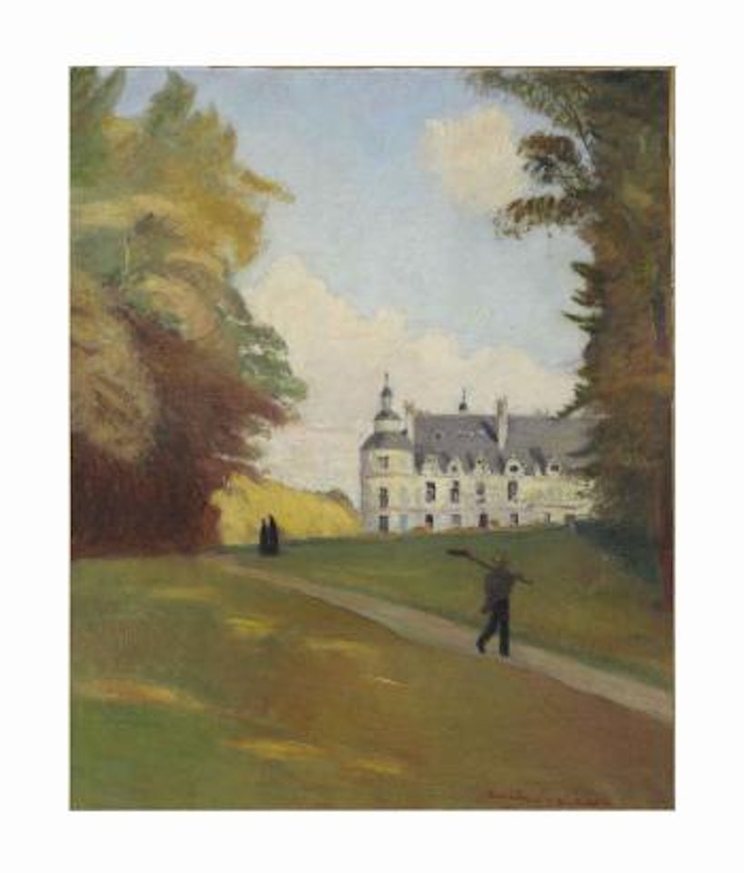 Au Château De Tanlay by Emile Bernard
