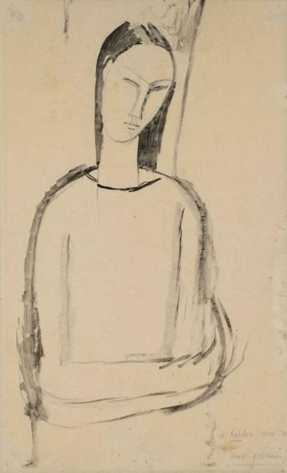 Femme Aux Bras Croisé by Amedeo Modigliani