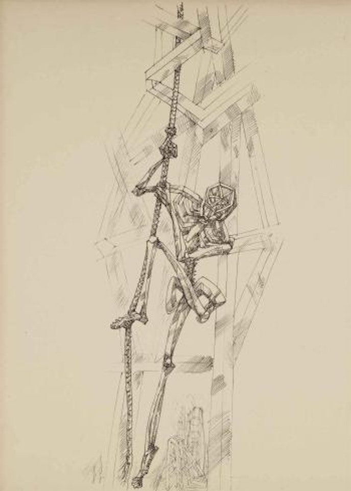 Tentative D'éVasion (Recto; Verso) by André Masson