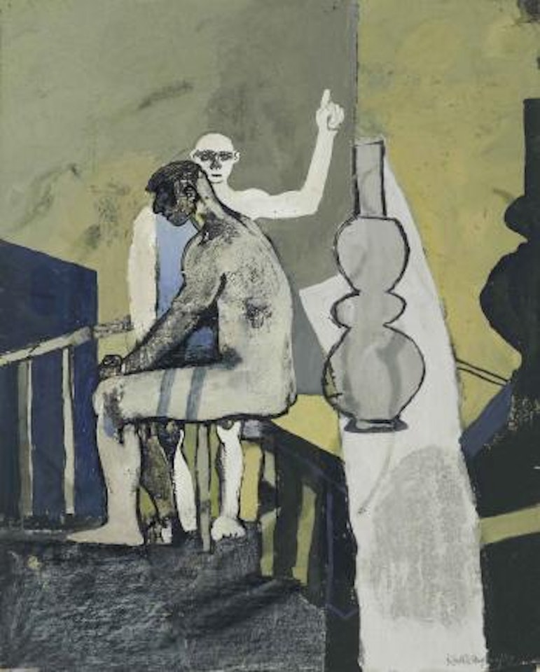 Study for The Castle by Franz Kafka by Keith Vaughan