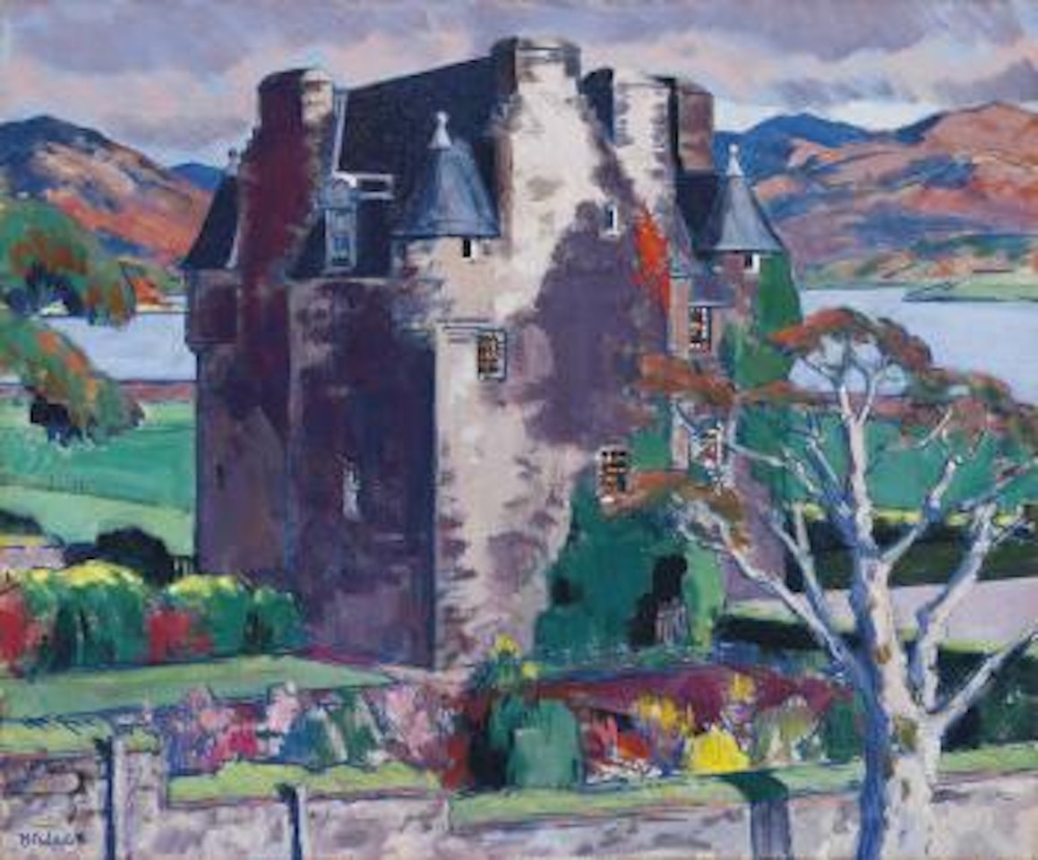 Barcaldine Castle, Argyll by Francis Campbell Boileau Cadell