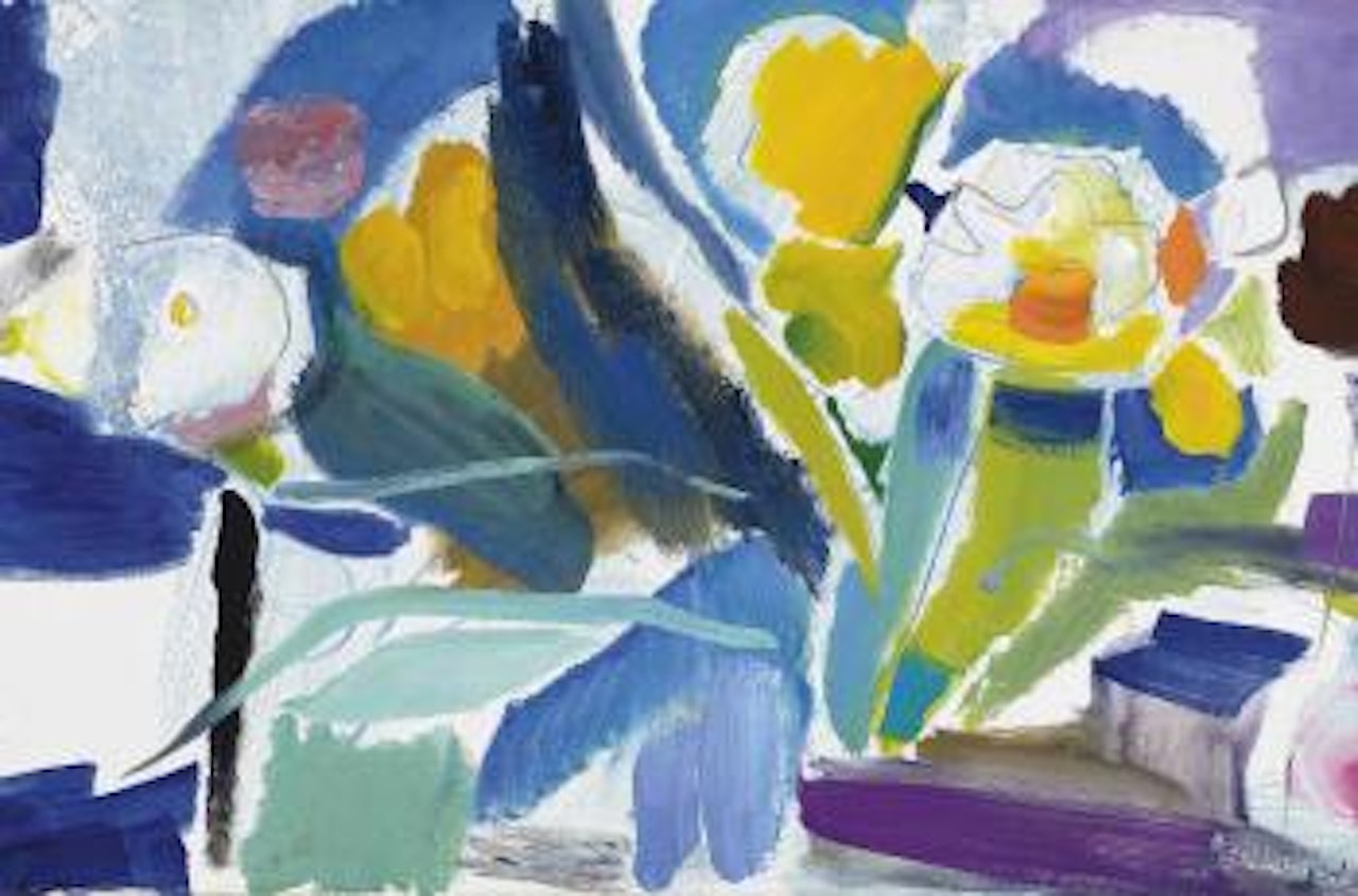 Spring Flower Group by Ivon Hitchens