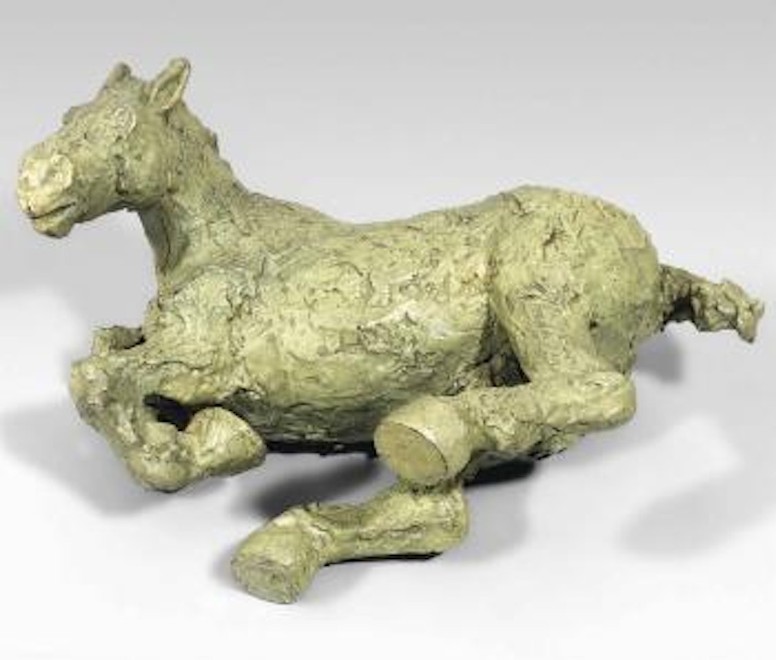 Chinese Horse II (Rolling) by Elisabeth Frink