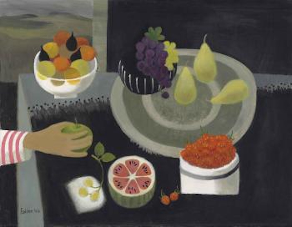 Stealing an Apple by Mary Fedden