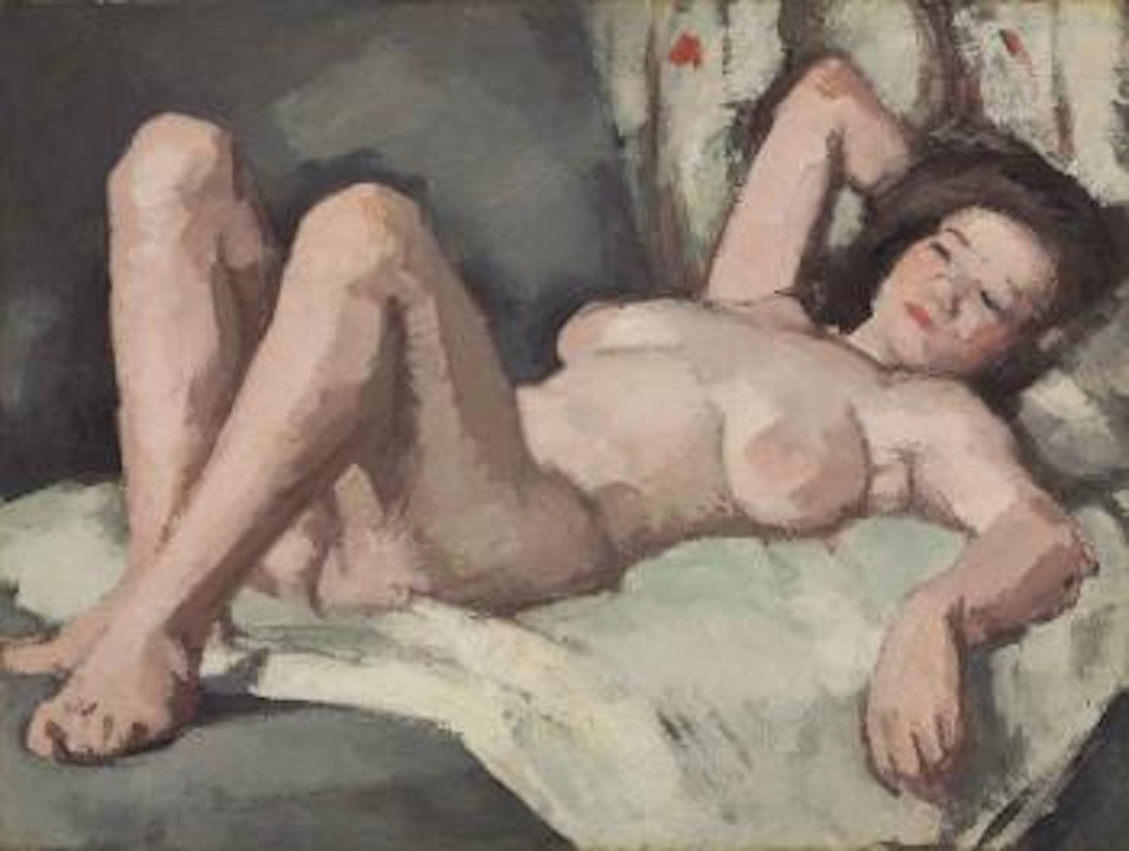 Reclining Nude by Samuel John Peploe