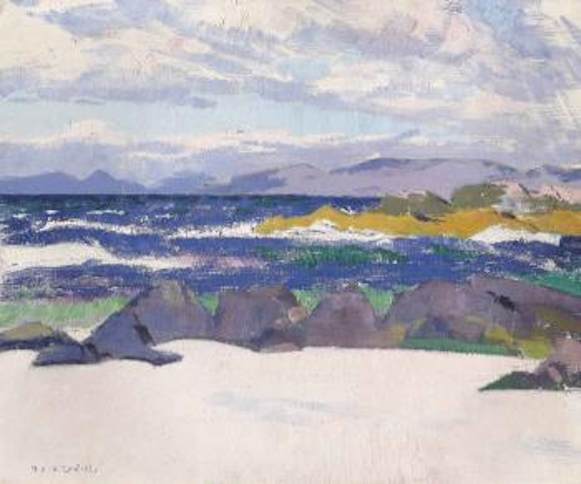 The Shoreline, Iona by Francis Campbell Boileau Cadell