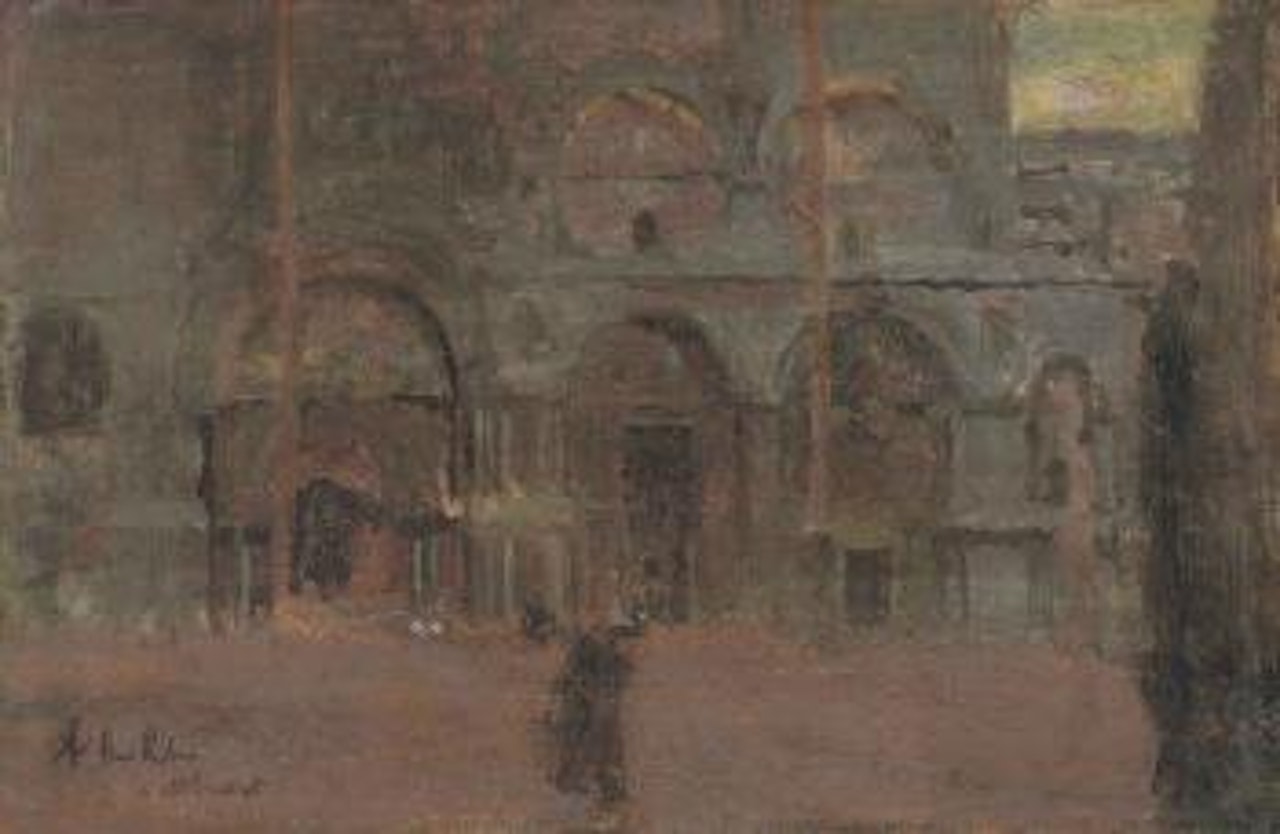 The Façade of St. Mark's, Venice by Walter Richard Sickert