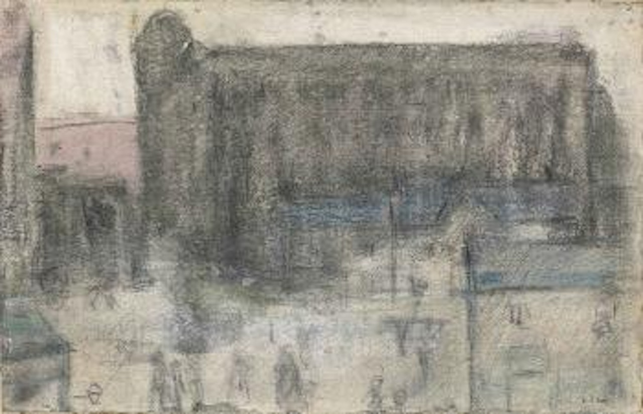 Mill scene by Laurence Stephen Lowry