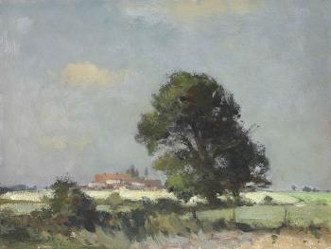 Hall Farm, Ludham by Edward Seago