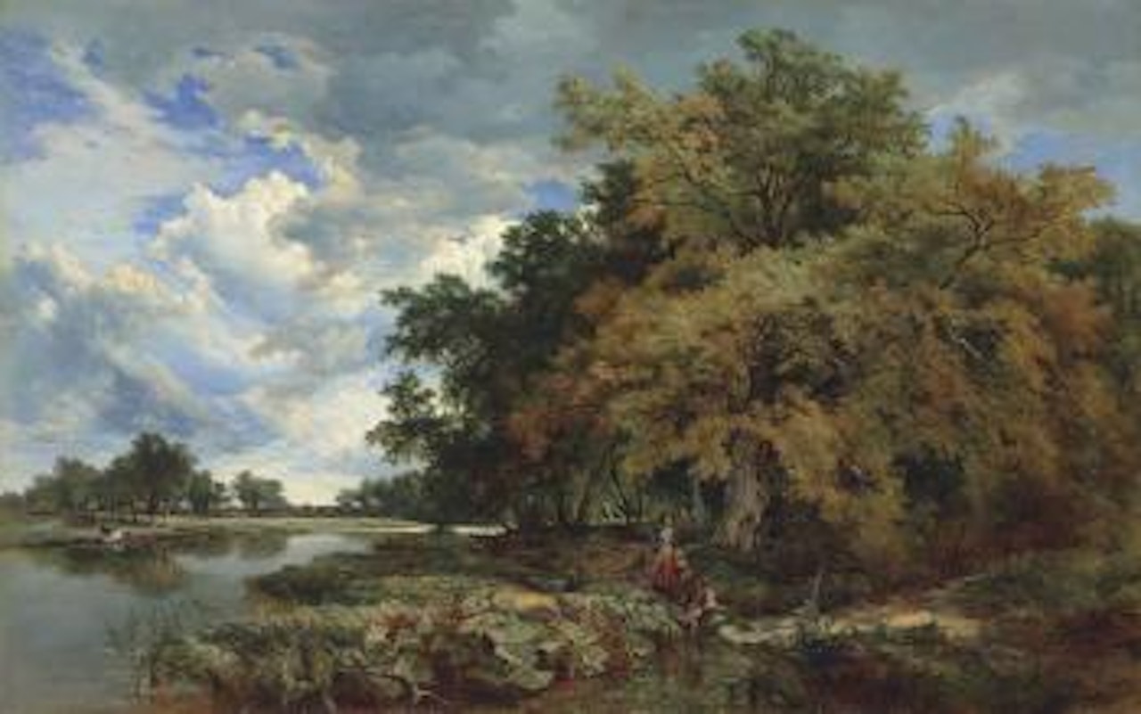 On the Thames, near Medmenham by Sidney Richard Percy