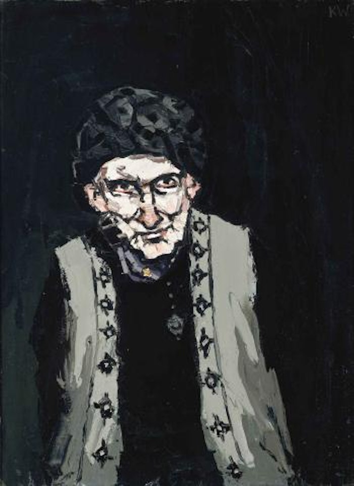 Mrs. Rowlands by Kyffin Williams