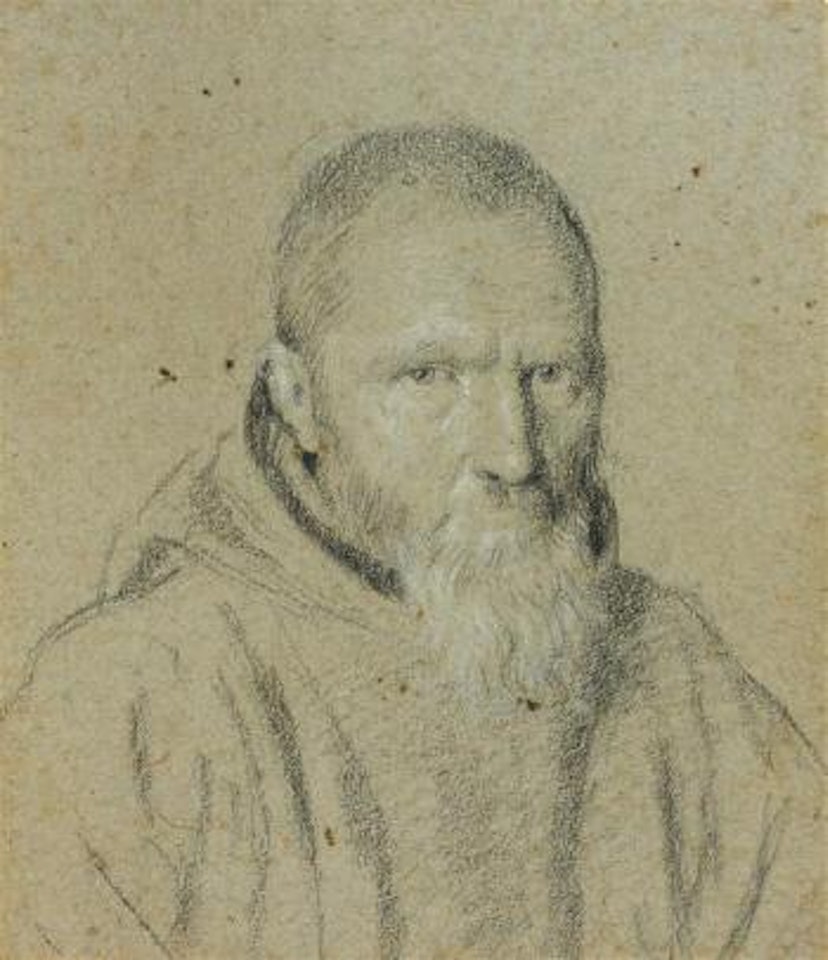 Portrait d'homme barbu by Ottavio Leoni