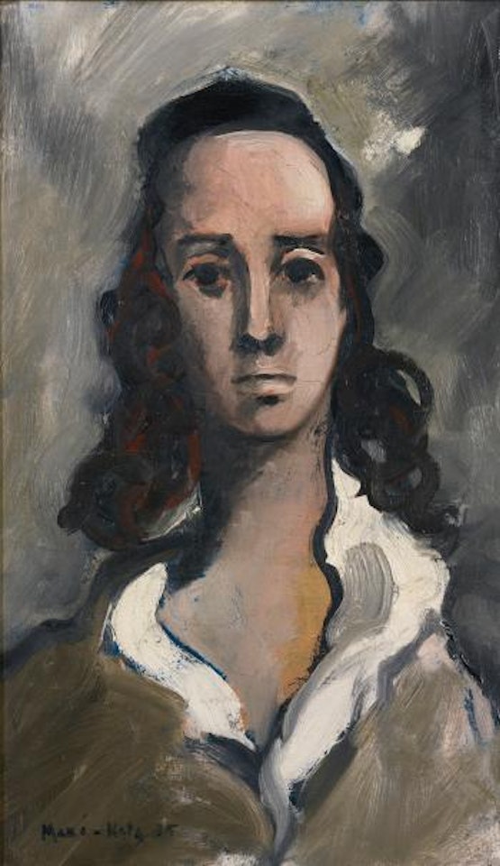Portrait Of a Young Boy by Emmanuel Mané-Katz