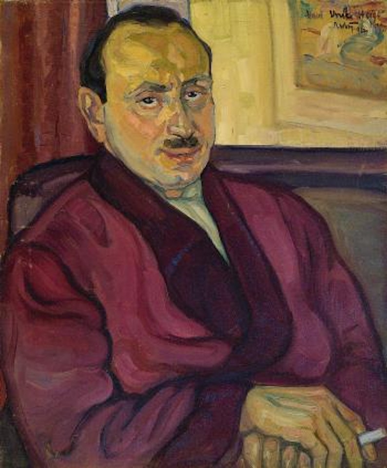 Portrait Of Mr. Isidore Heiger by Reuven Rubin