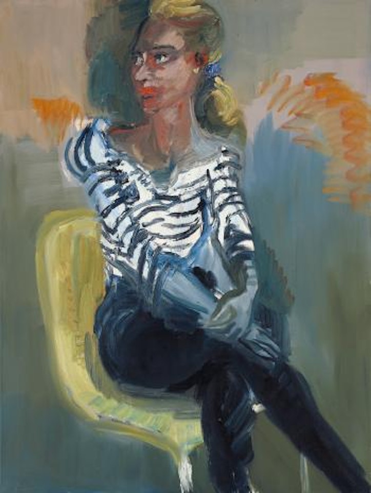Birgit Hoffmeister by Rainer Fetting