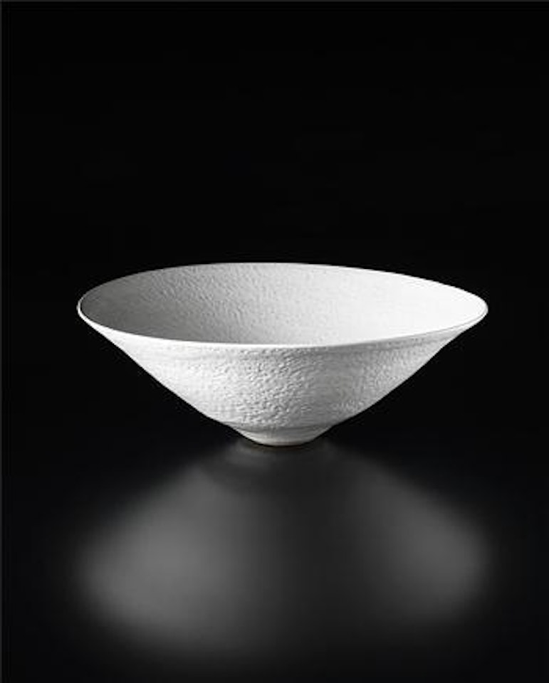 Large conical bowl by Lucie Rie