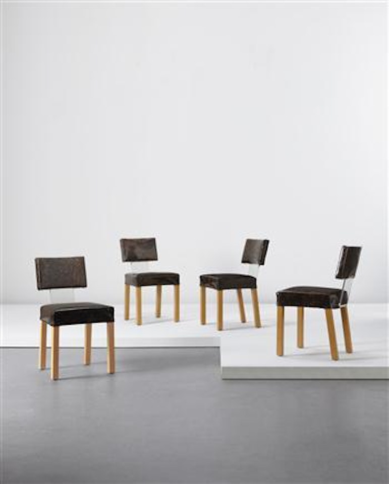 Set of four side chairs by Samuel Marx