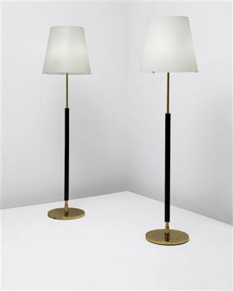 Pair of floor lamps, model no. 2198 by Max Ingrand