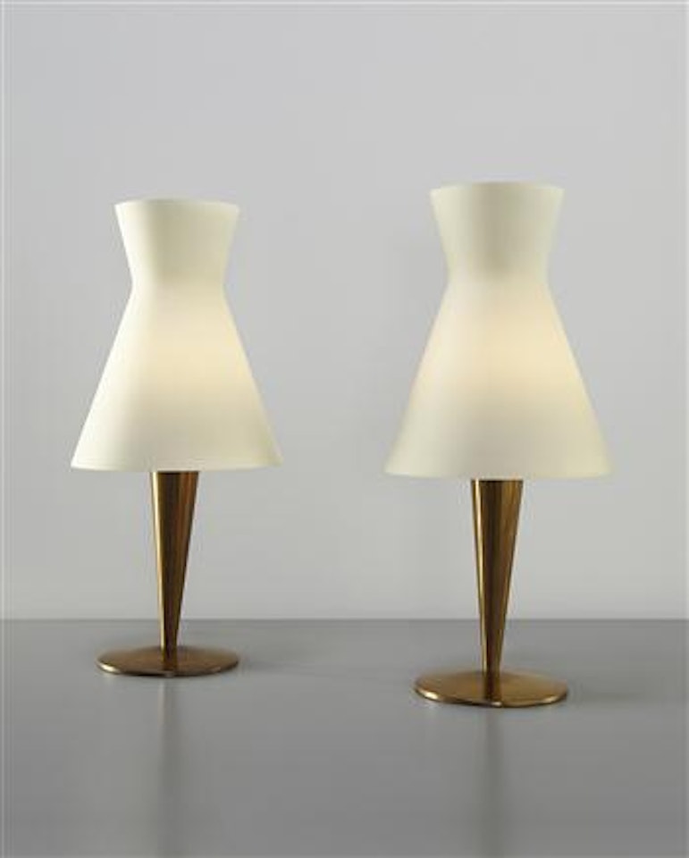 Pair of table lamps, model no. 2157 by Max Ingrand