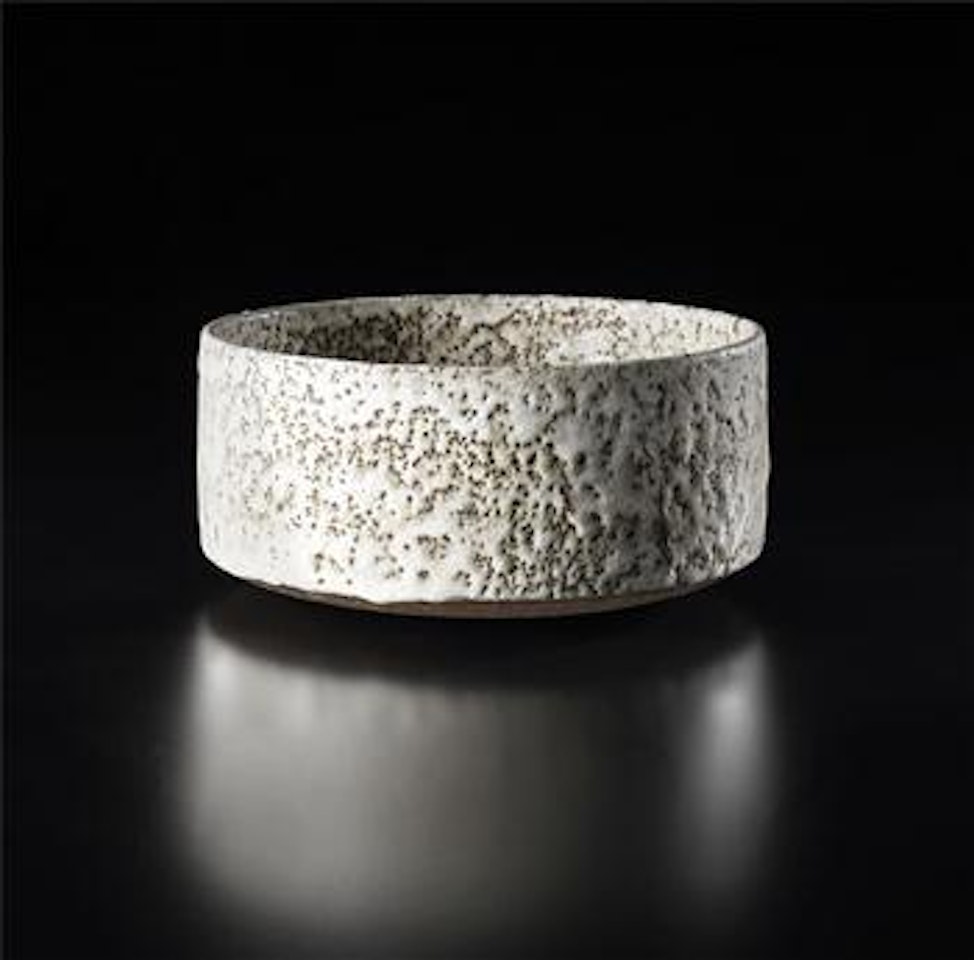 Cylindrical bulb bowl by Lucie Rie