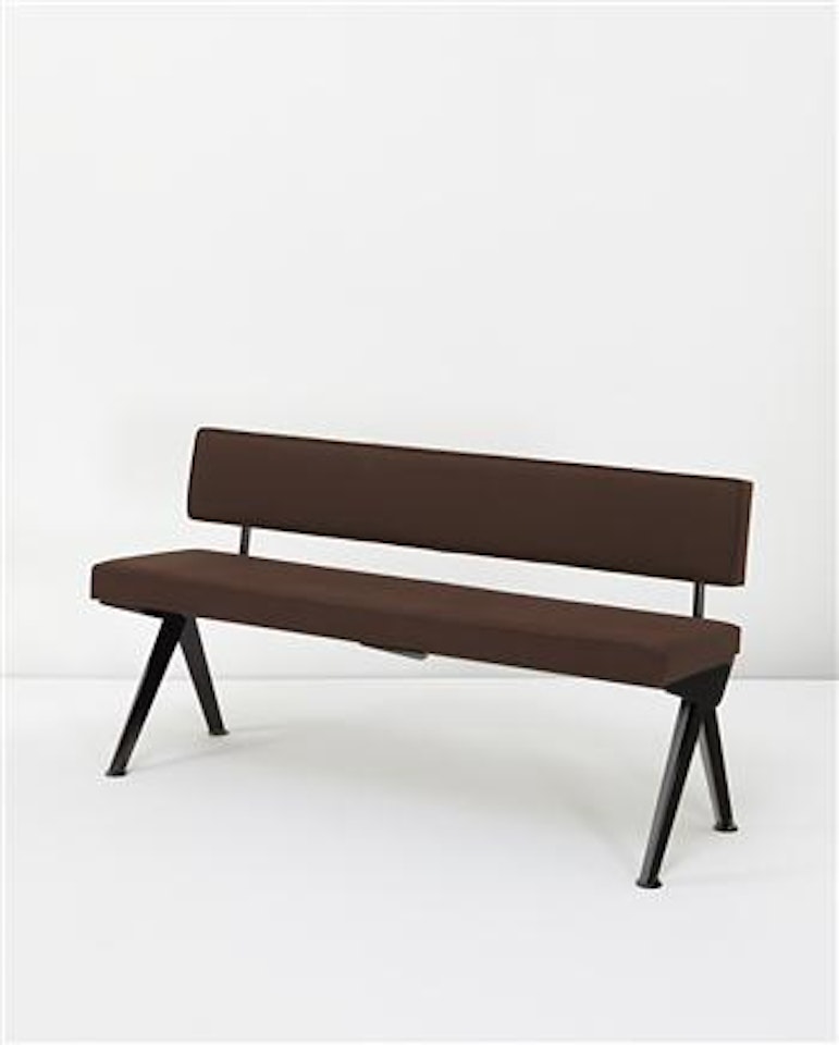 Bench, designed for the Centre d'études atomiques, Marcoule by Jean Prouvé