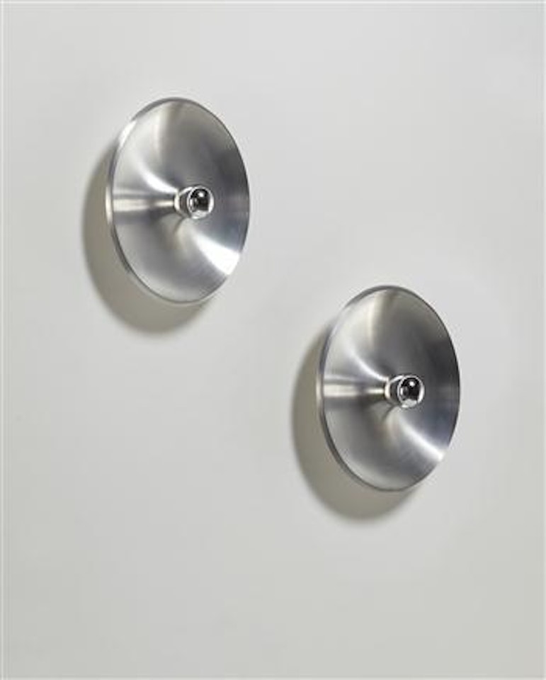 Pair of wall or ceiling lights, model no. 262 by Gino Sarfatti